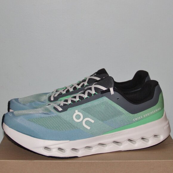 On Cloud Cloudsurfer Next Running Shoes Mens 11 14 Honeydew Ivory - Picture 2 of 7